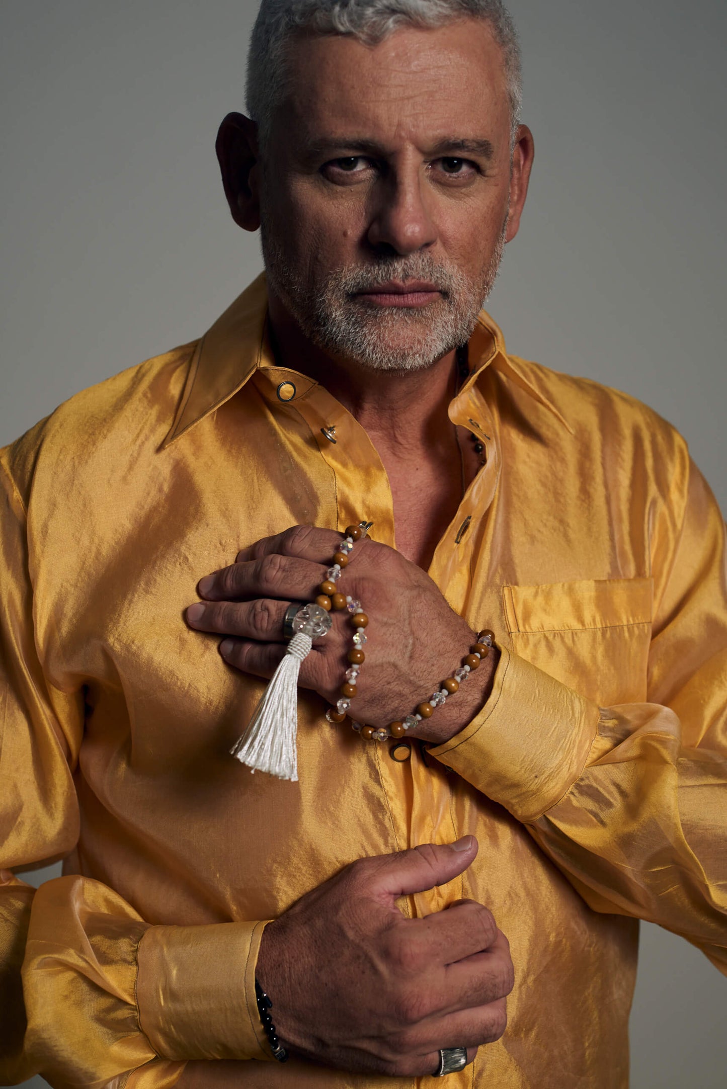 Camisa Changeant - Amarelo