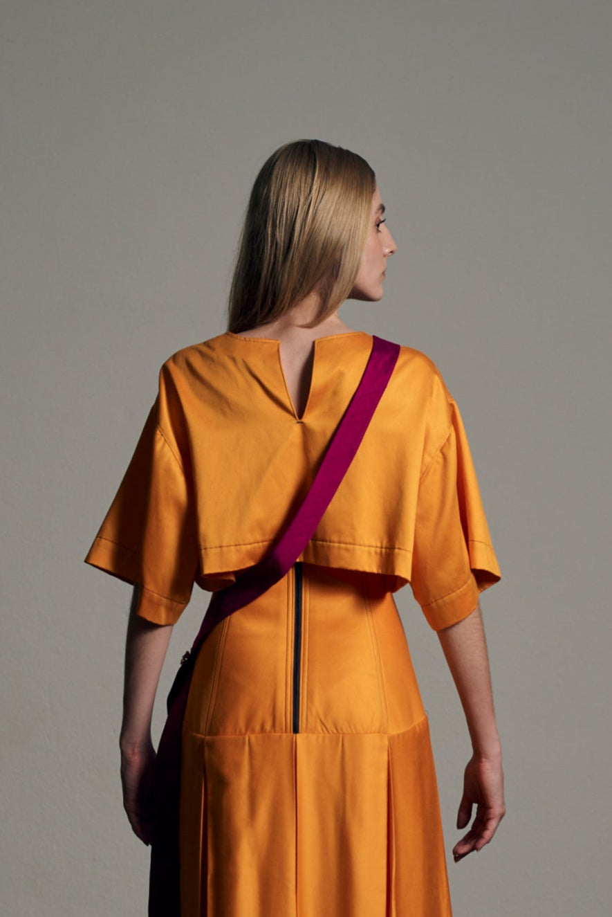 Cropped Sarja - Amarelo