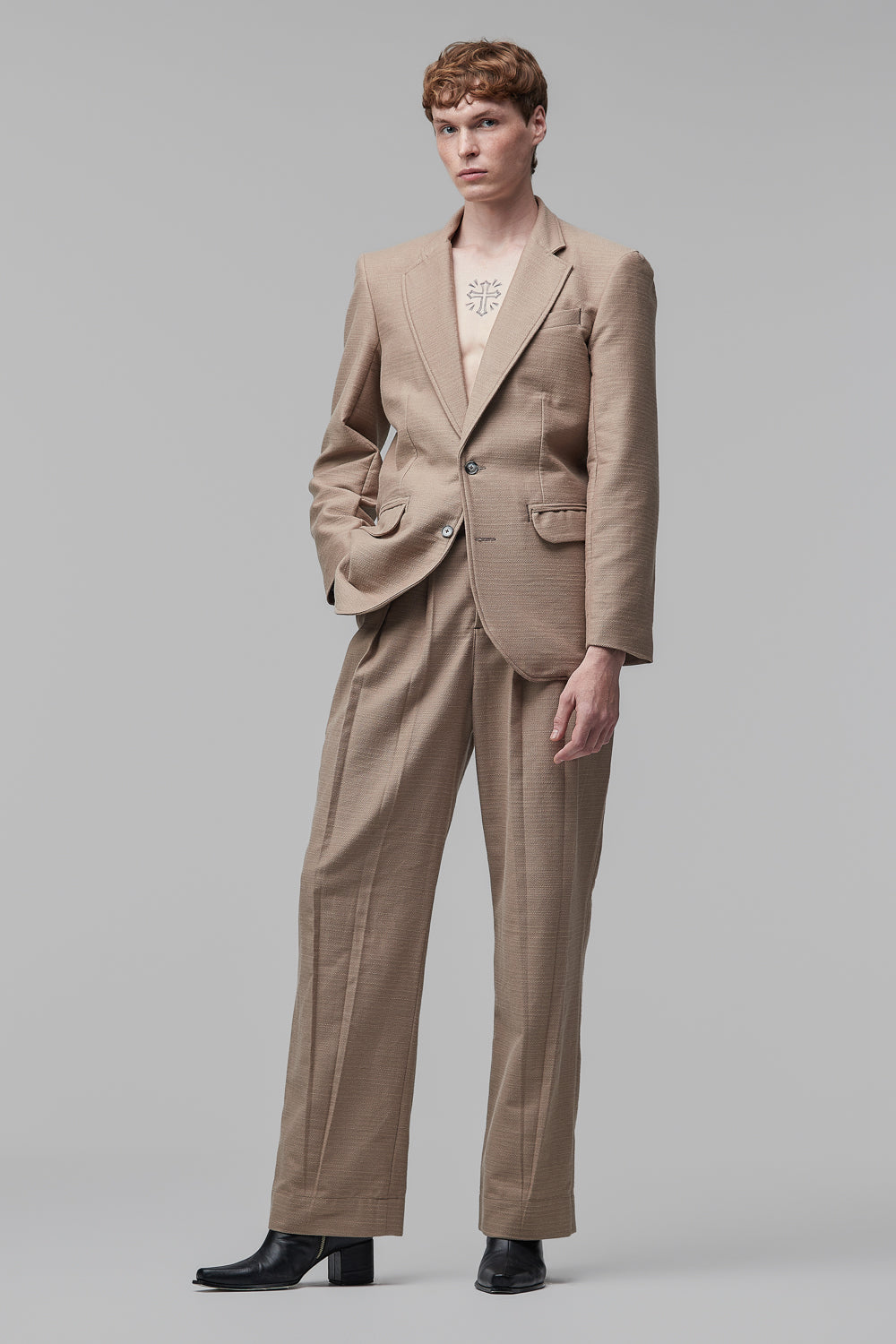 Blazer Clássico - Areia