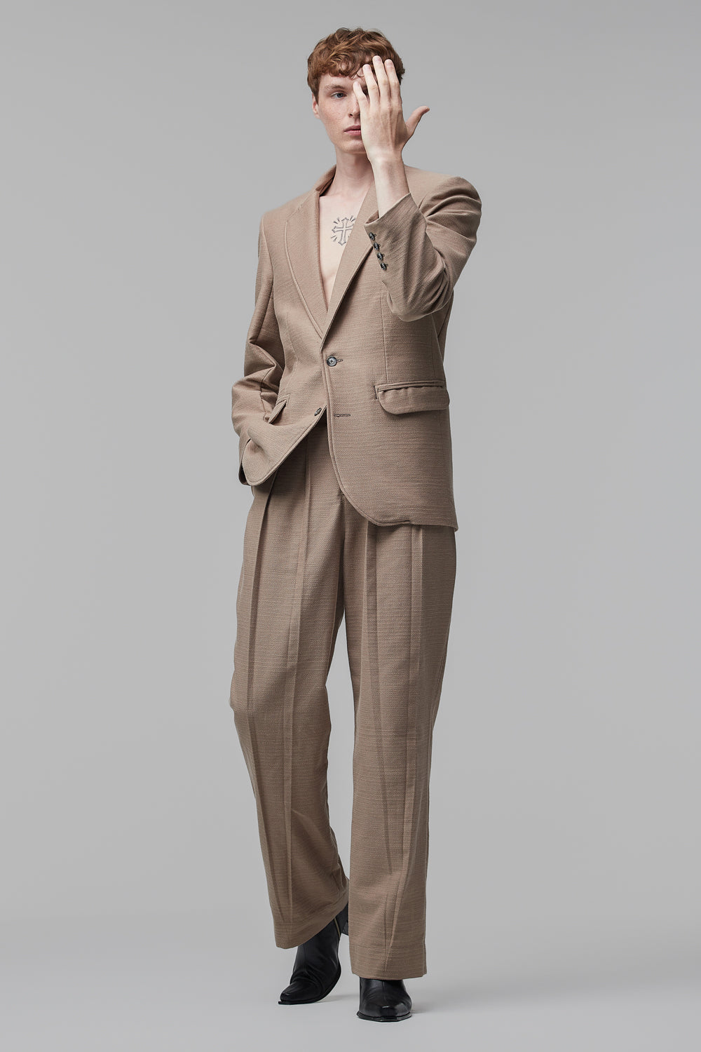 Blazer Clássico - Areia