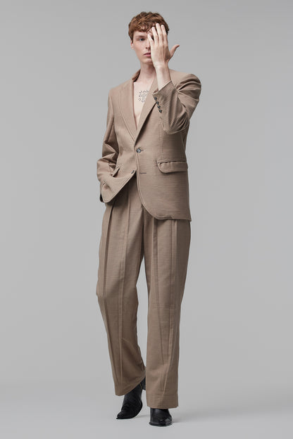 Blazer Clássico - Areia