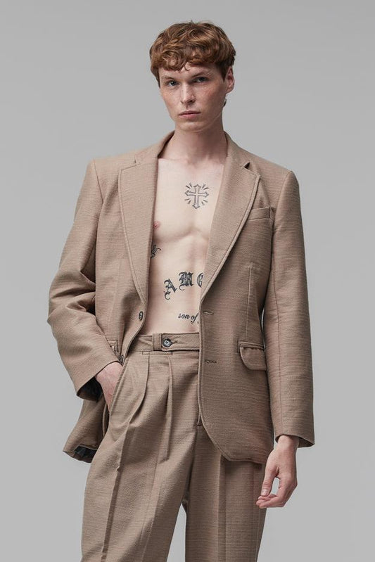 Blazer Clássico - Areia