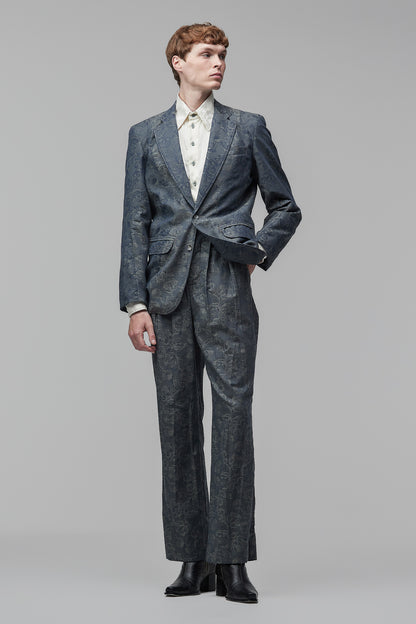 Blazer Recortes Sinuosos - Floral