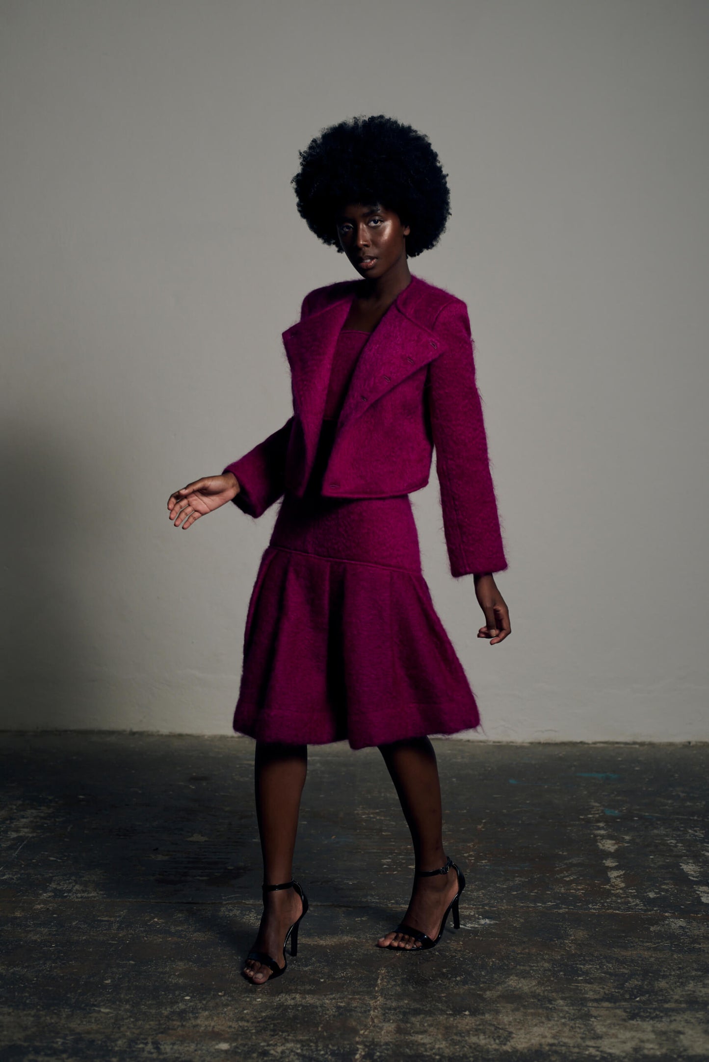 Spencer Mohair - Rosa