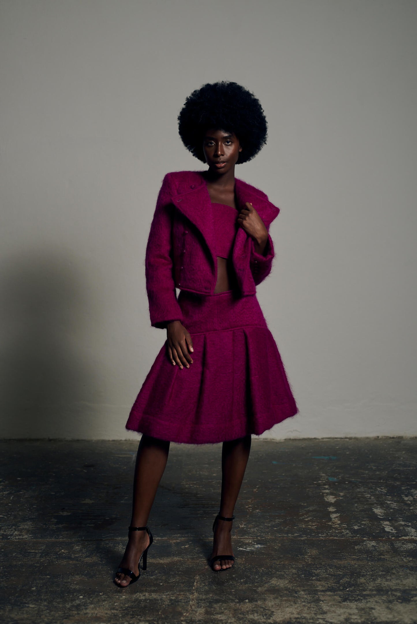 Spencer Mohair - Rosa