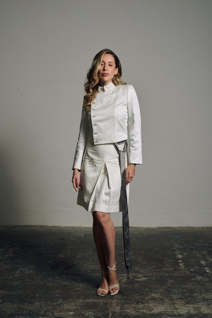 Spencer em Sarja - Off White