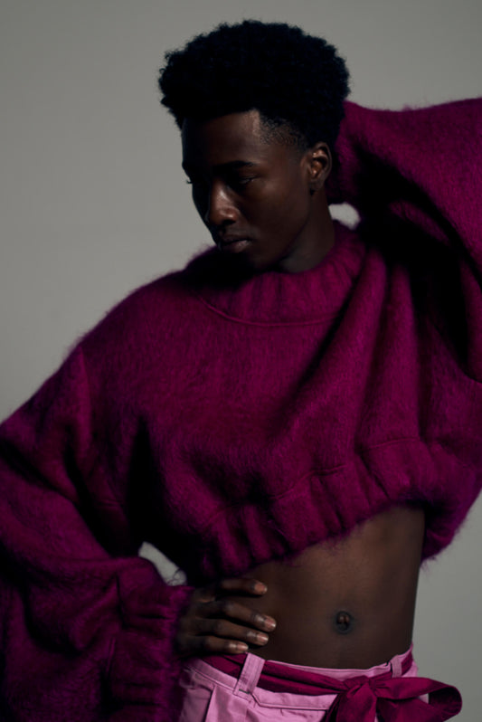 Pull Mohair - Rosa