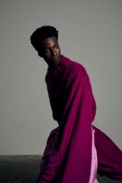 Pull Mohair - Rosa