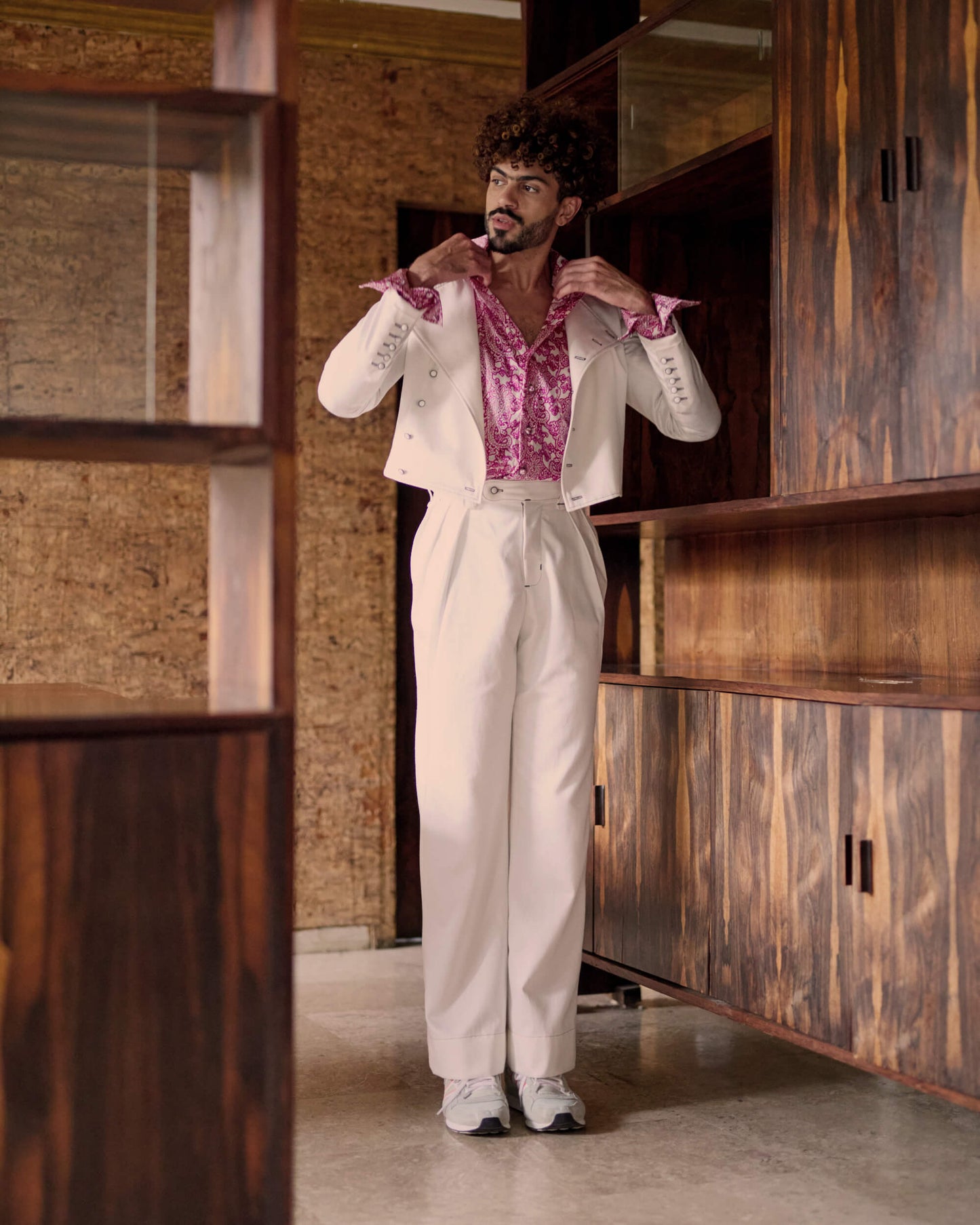 Spencer em Sarja - Off White