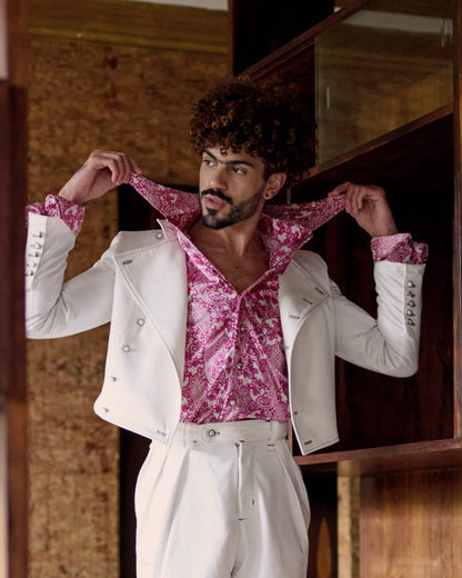 Spencer em Sarja - Off White