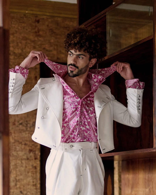 Spencer em Sarja - Off White